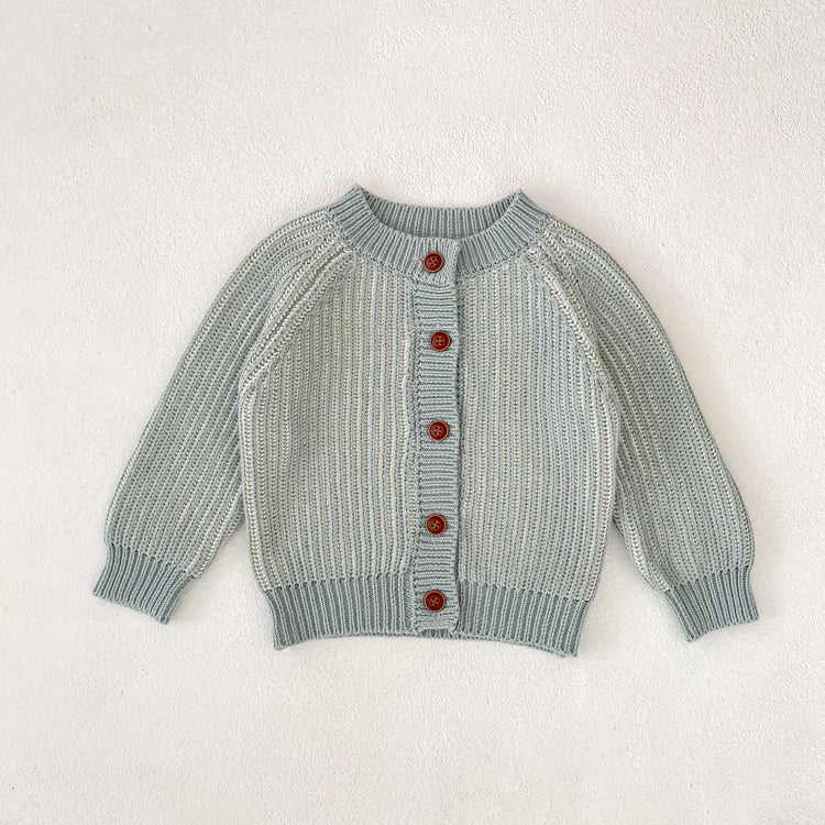 Clothes Autumn Collection, Girls Boys Two-Color Twists, Long Sleeve Braid Knitting Top