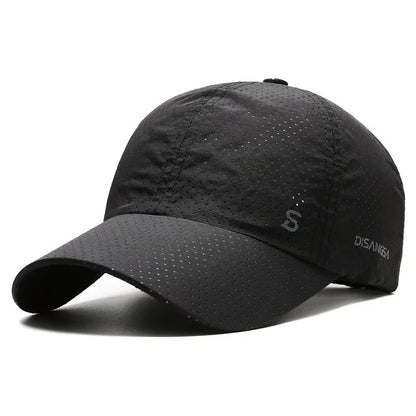 Men Outdoor Sun Summer Fishing Cap, Original Design, Thin Quick Drying, Breathable Duck Tongue Baseball Cap