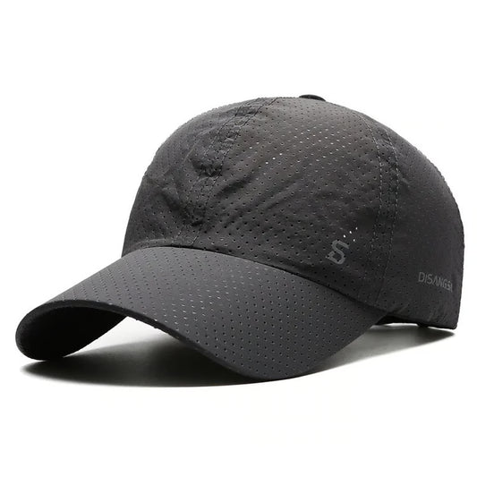 Men Outdoor Sun Summer Fishing Cap, Original Design, Thin Quick Drying, Breathable Duck Tongue Baseball Cap